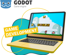 Godot.  Основа создания легендарных игр - КИБЕРшкола программирования для детей, компьютерные курсы для школьников, начинающих и подростков - KIBERone г. Ярославль