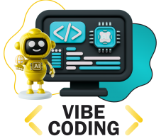 Vibe Coding & AI-инжиниринг - КИБЕРшкола программирования для детей, компьютерные курсы для школьников, начинающих и подростков - KIBERone г. Ярославль