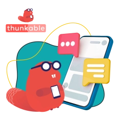 Разработка мобильных приложений в Thunkable - КИБЕРшкола программирования для детей, компьютерные курсы для школьников, начинающих и подростков - KIBERone г. Ярославль