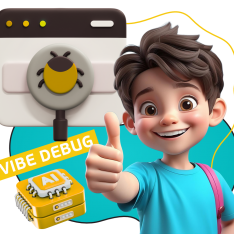 Тестирование & Vibe Debug. Охотники за багами - КИБЕРшкола программирования для детей, компьютерные курсы для школьников, начинающих и подростков - KIBERone г. Ярославль