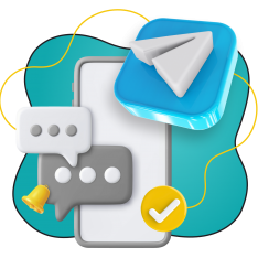 Создание Mini App для Telegram - КИБЕРшкола программирования для детей, компьютерные курсы для школьников, начинающих и подростков - KIBERone г. Ярославль