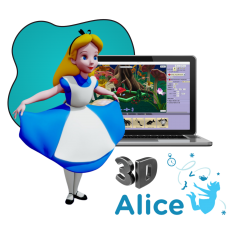 Alice 3d - КИБЕРшкола программирования для детей, компьютерные курсы для школьников, начинающих и подростков - KIBERone г. Ярославль