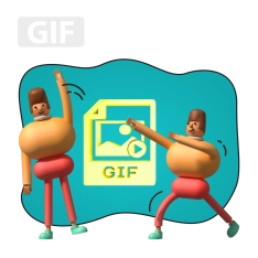 Gif-анимация - КИБЕРшкола программирования для детей, компьютерные курсы для школьников, начинающих и подростков - KIBERone г. Ярославль