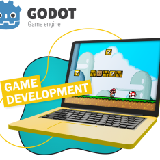 Godot.  Основа создания легендарных игр - КИБЕРшкола программирования для детей, компьютерные курсы для школьников, начинающих и подростков - KIBERone г. Ярославль