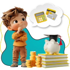 Финансовый интеллект вместе KIBERone - КИБЕРшкола программирования для детей, компьютерные курсы для школьников, начинающих и подростков - KIBERone г. Ярославль