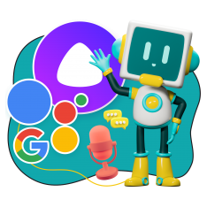 Голосовой помощник Алиса - КИБЕРшкола программирования для детей, компьютерные курсы для школьников, начинающих и подростков - KIBERone г. Ярославль