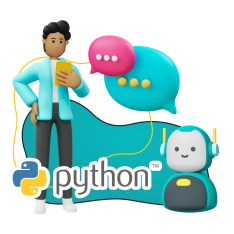 Умный чат-бот на Python на Telegram - КИБЕРшкола программирования для детей, компьютерные курсы для школьников, начинающих и подростков - KIBERone г. Ярославль